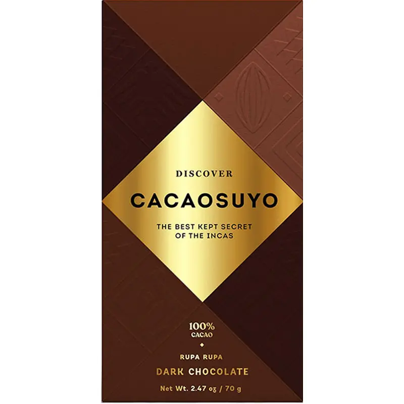 100% Schokolade Kakaomasse von Cacaosuyo