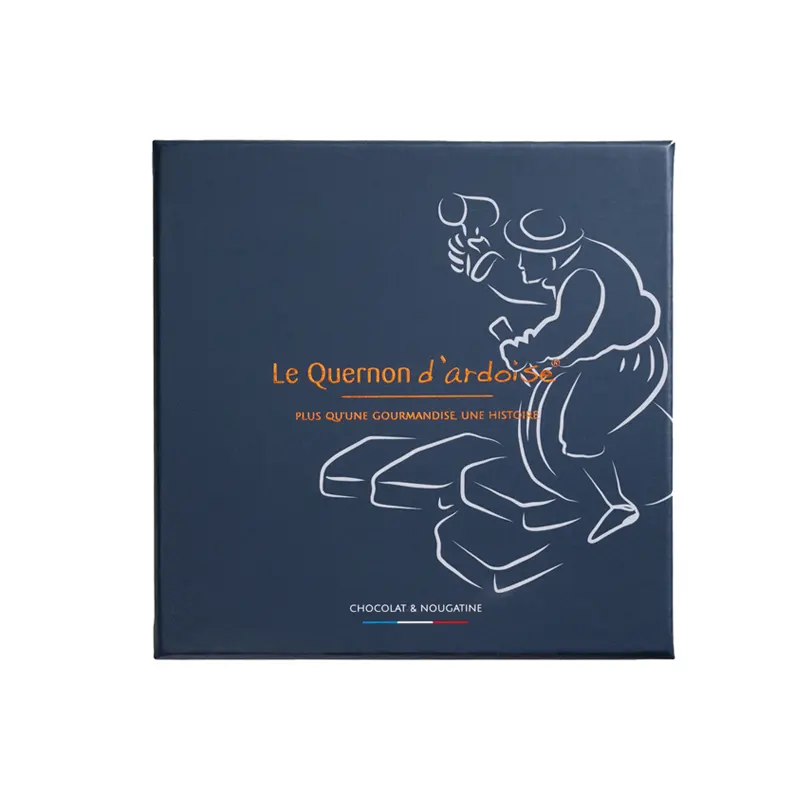 LA PETITE MARQUISE »Le Quernons d'Ardoise« La petite Marquise Blaue Schokoladen Quernons