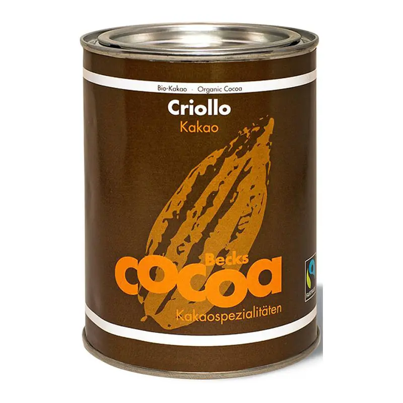 BECKS Cocoa | Trinkschokolade »100% Criollo« 100% | BIO | 250g Criollo Trinkschokolade Kakao von Becks