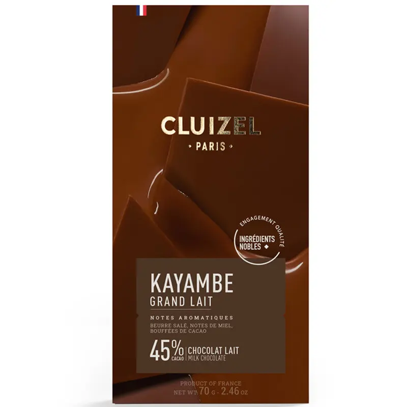 MICHEL CLUIZEL | Milchschokolade »Kayambe Grand Lait« 45% Milchschokolade von Cluizel