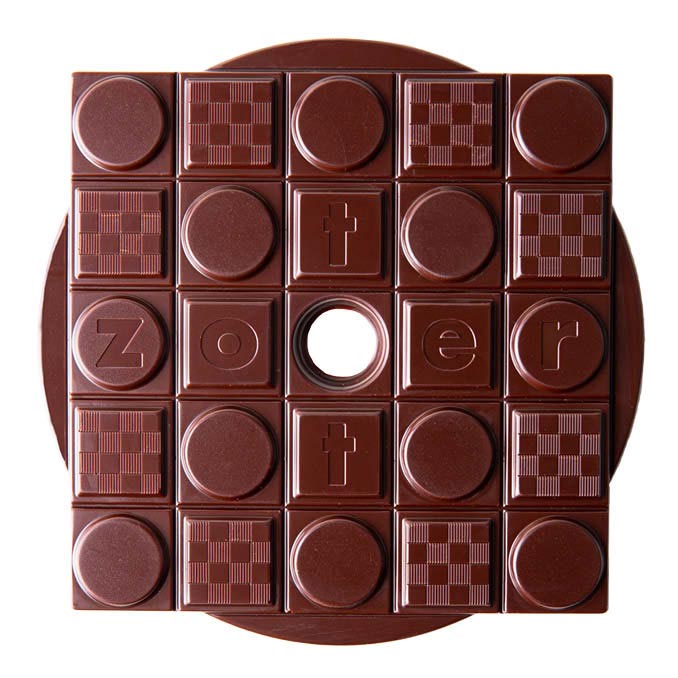 ZOTTER »Quadratur des Kreises« Milchschokolade mit Kokosblütenzucker 60% | BIO | 70g MHD 16.12.2022