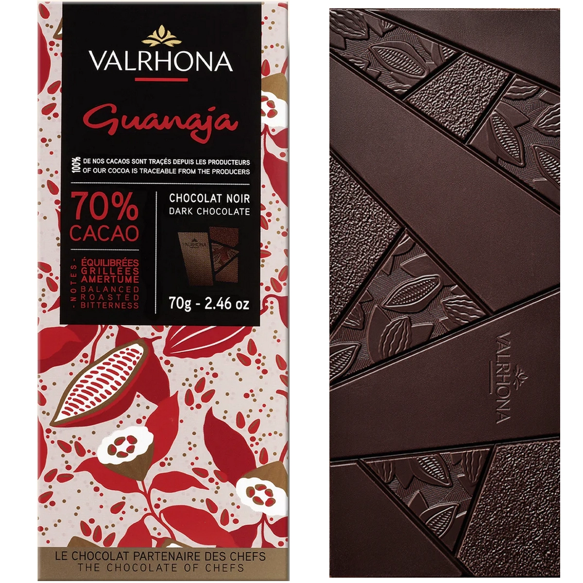 VALRHONA Guanaja 70 % – dunkle Schokolade Frankreich, Grand Cru