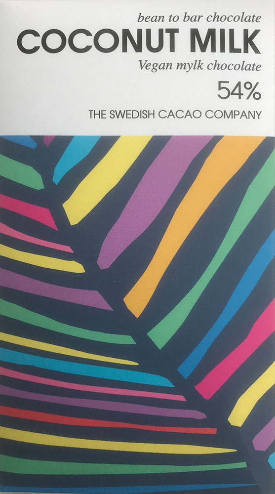 THE SWEDISH CACAO COMPANY | Schokolade »Coconut Milk« 54% | 50g
