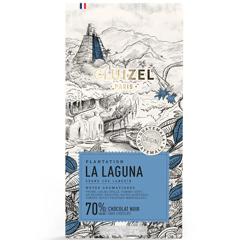 MICHEL CLUIZEL |  Dunkle Schokolade »Plantation La Laguna« 70% La Laguna feine Dunkle Schokolade von Cluizel