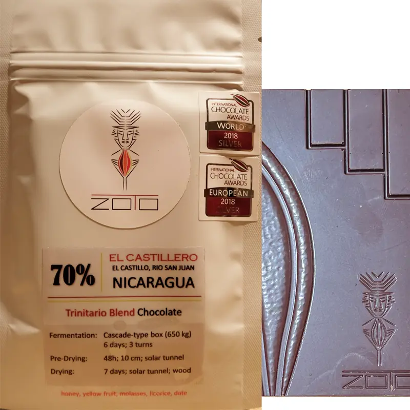 70% Nicharagua Schokolade von Zoto