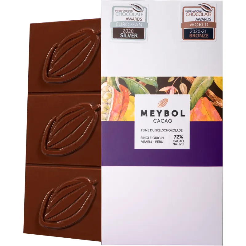 Prämierte Schokolade Vramen Peru von Meybol Cacao