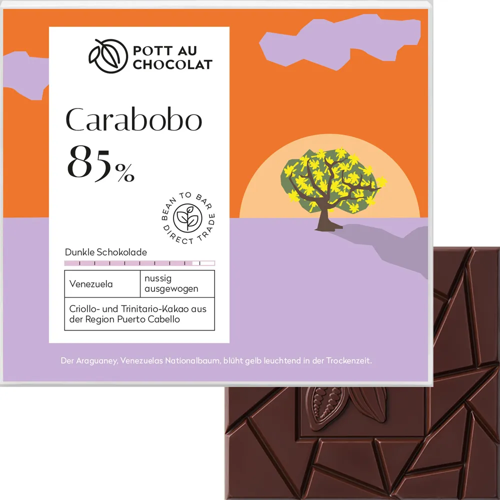 Carabobo Schokolade von pott au Chocolate