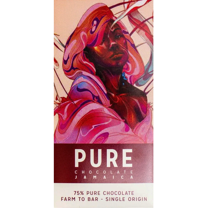 75% Schokolade von Pure Chocolate Jamaica