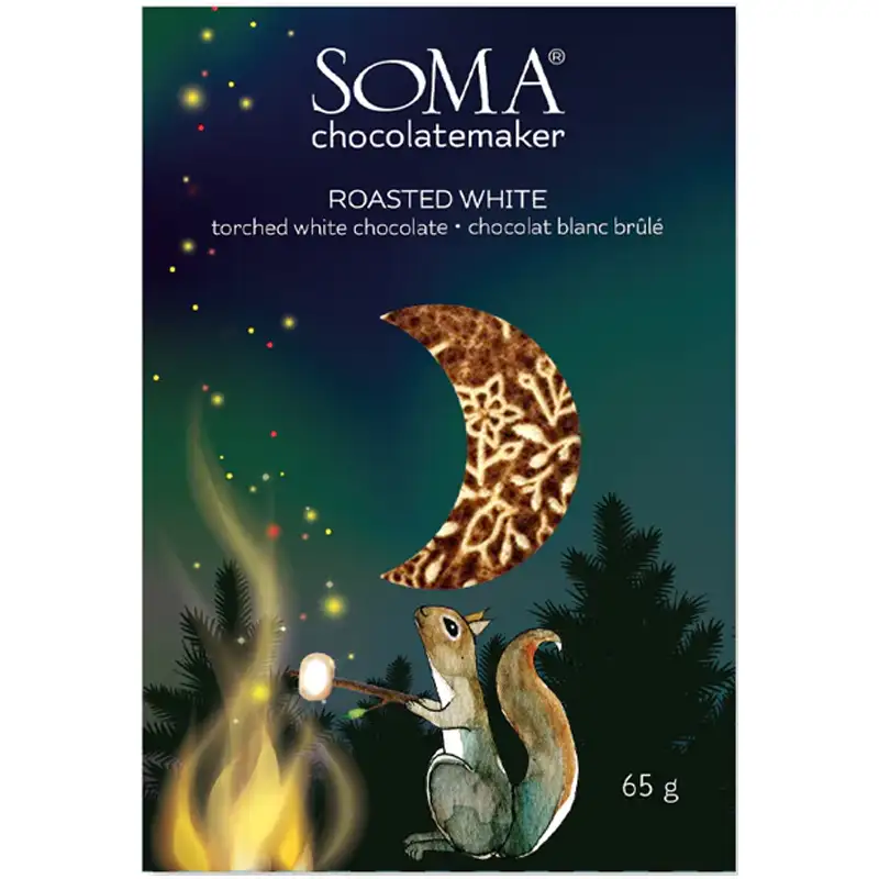 Weihnachtsschokolade aus Kanada von Soma Roasted White