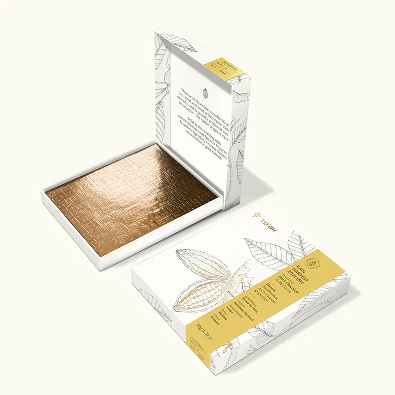 TO'AK | Schokolade »Ecuador Rain Harvest 2021-18h« Signature 75,5% | 50g Teuerste Schokolade Rain Harvest von To'Ak