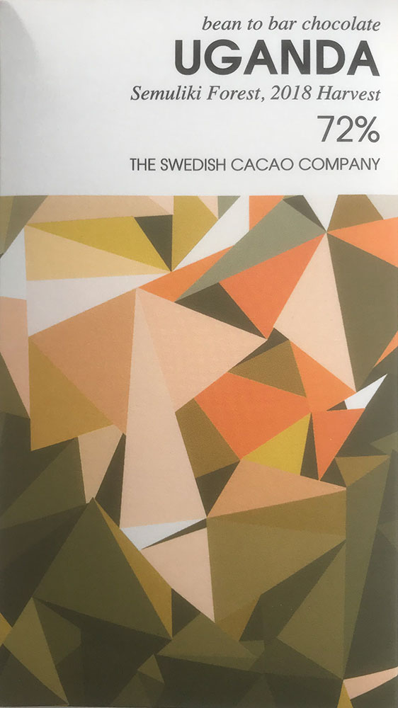 THE SWEDISH CACAO COMPANY | Dunkle Schokolade »Uganda« 72% | 50g