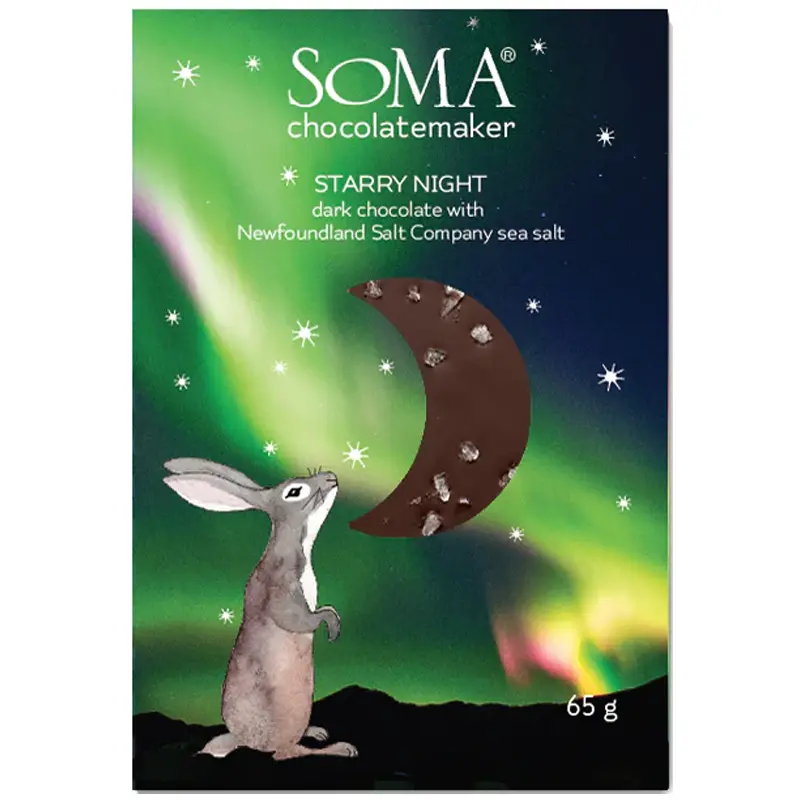 Starry Night Schokolade mit Salz von Soma Kanada