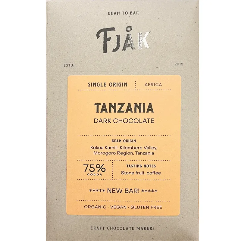 Dunkle Schokolade von Fjak Norwegen