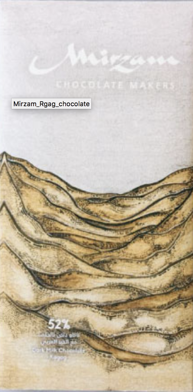 MIRZAM | Milchschokolade & Arabisches Brot »Ragag« 52% - 70g