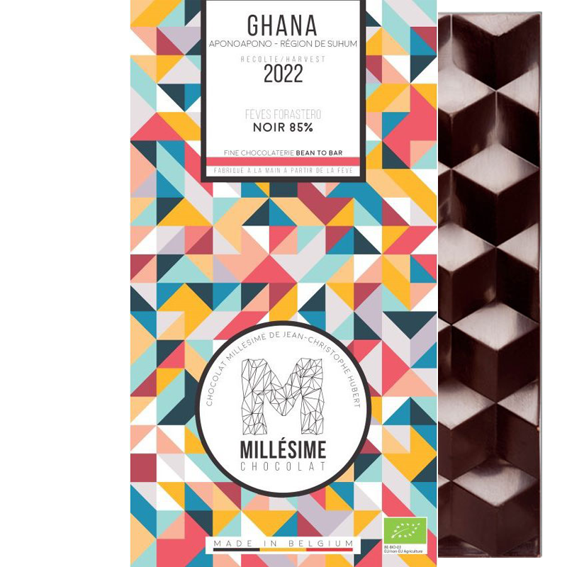 Prämierte Schokolade Noir Ghana von Millesime