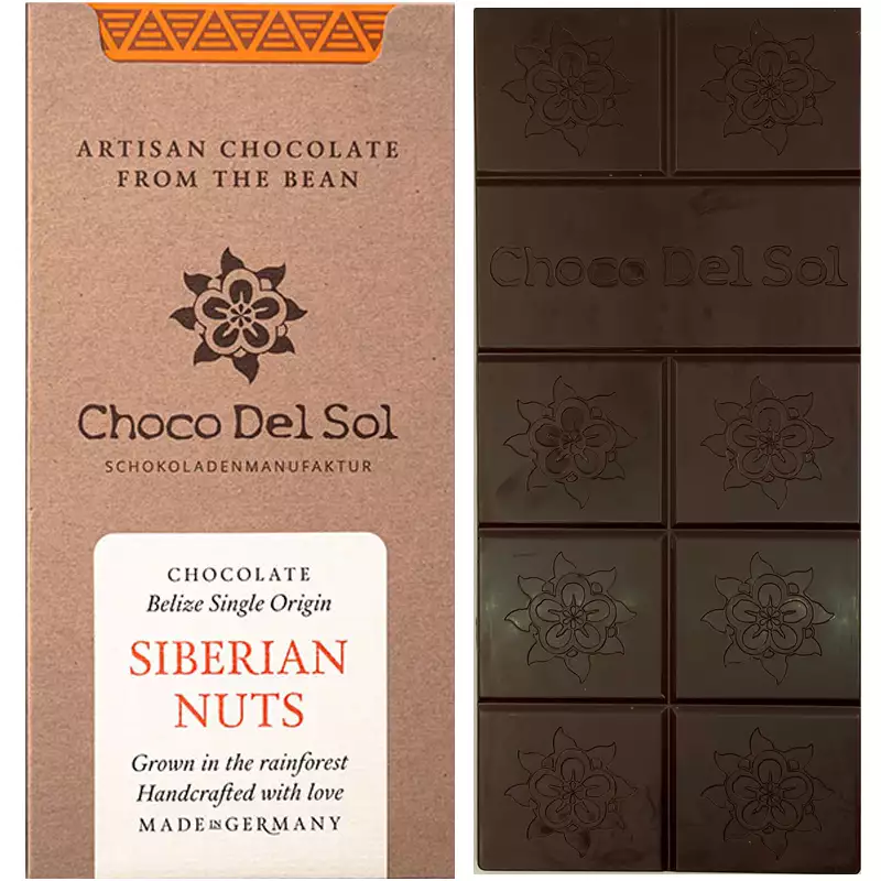 Siberian Nuts Schokolade von Choco del Sol