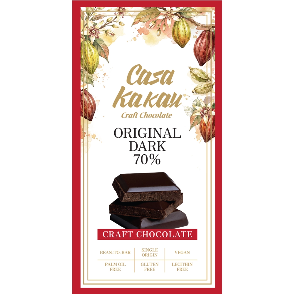 70% schokolade von Casa Kakau Bulgarien