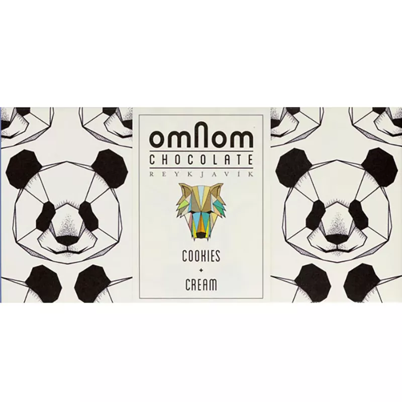 Cookies Cream Schokolade von Omnom