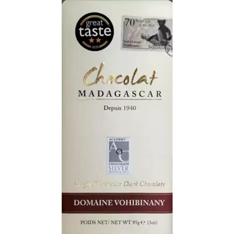 Domaine Vohibinany Schokolade von Chocolate Madagascar 70%