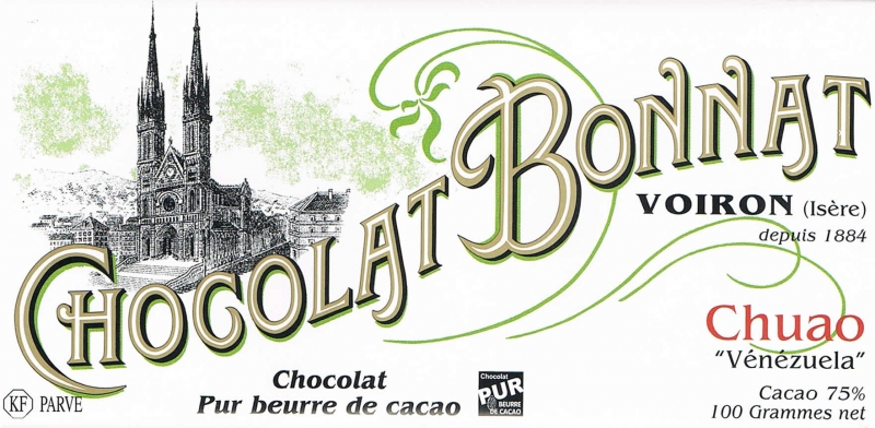BONNAT Dunkle Schokolade | Chocolat »Chuao« Venezuela 75%