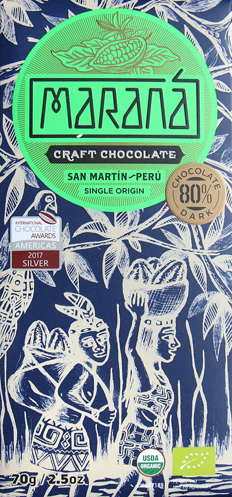 MARANÁ | Schokolade »San Martin - Peru« 80% | 70g