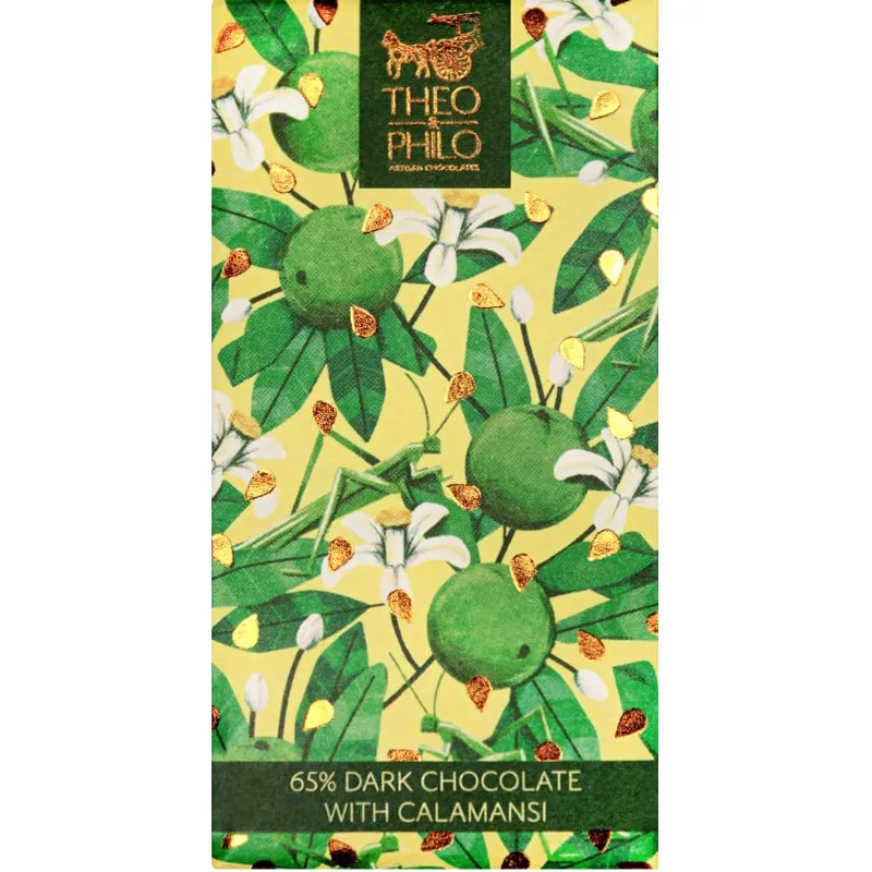 Calamansi Schokolade von Theo und Philo Pilippinen