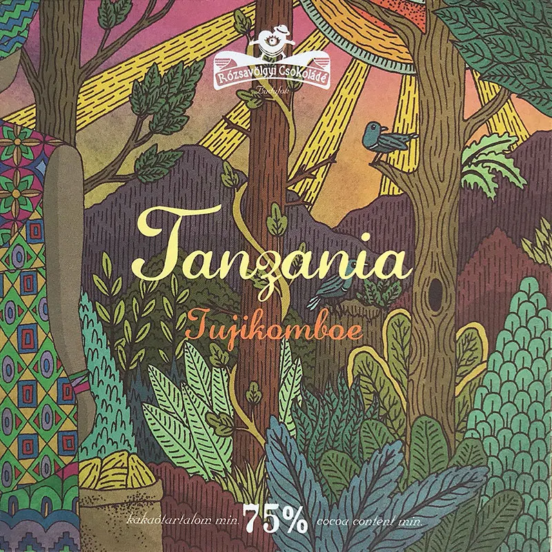 Tanzania Schokolade Rózsavölgyi Schokolade