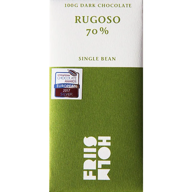 FRIIS-HOLM | Dunkle Schokolade »Rugoso« Nicaragua 70% | 100g Friis Holm Dunkle Schokolade Rugoso Nicaragua