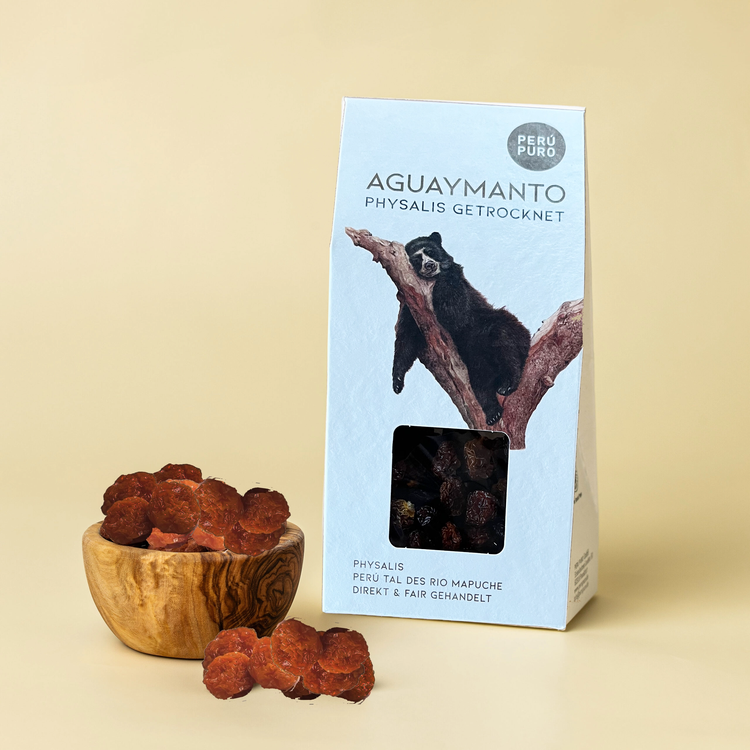 PERÙ PURO | Getrocknete Physalis Peru »Aguaymanto« 100g