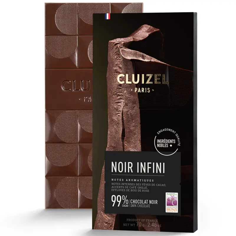 MICHEL CLUIZEL | Dunkle Schokolade »Noir Infini« 99% 99% Schokolade von Cluizel Michel