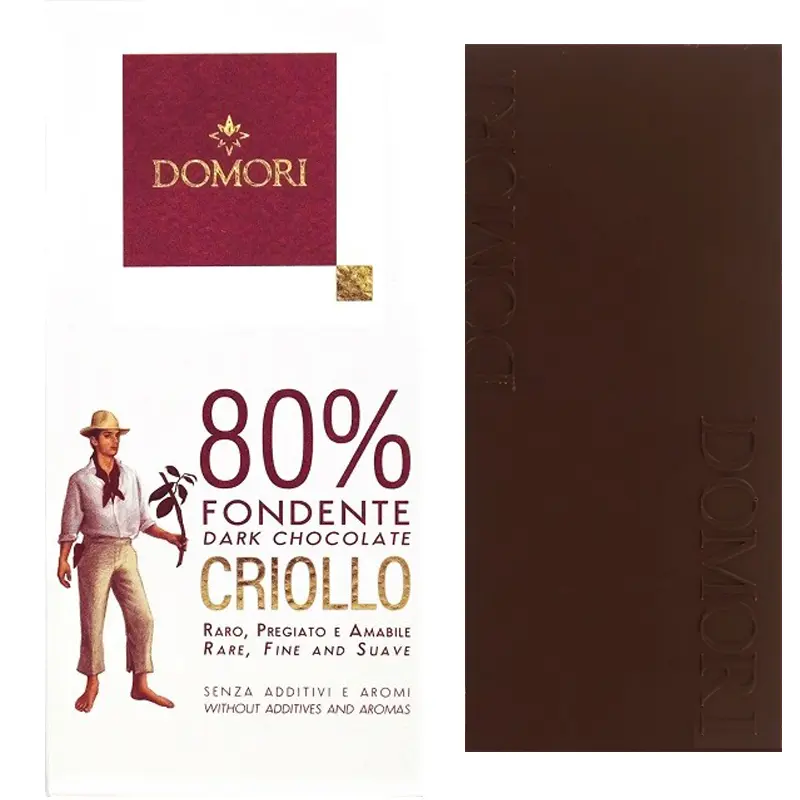 80 Prozent Schokolade Criollo fondente von Domori