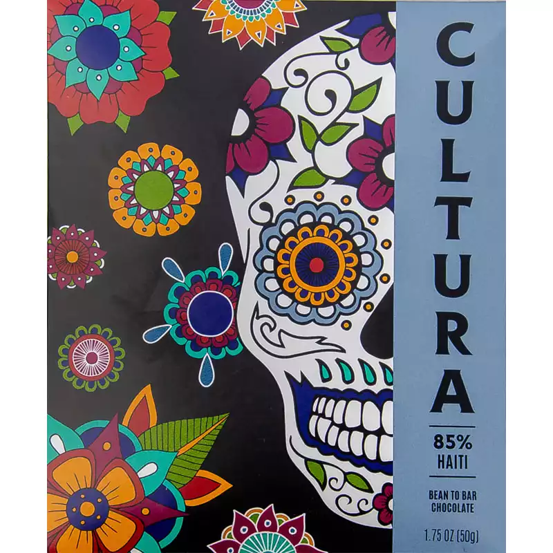 CULTURA Chocolate | Dunkle Schokolade »Haiti« 85% | 50g Schokolade mit Haiti Kakao von Cultura