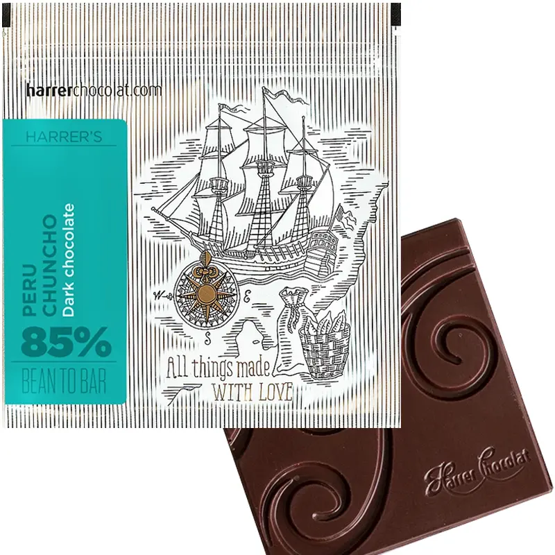 HARRER Chocolat | Dunkle Schokolade »Peru Chuncho« 85% | 50g Peru Chuncho 85% prämierte Schokolade von Harrer Ungarn