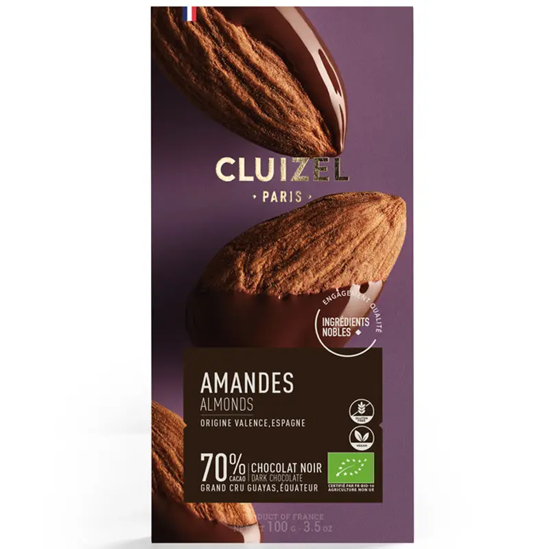 Amandes Schokolade mit Mandeln von Michel Cluizel Paris