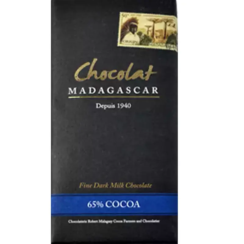Chocolate madagascar Milchschokolade mit 65% Kakaogehalt