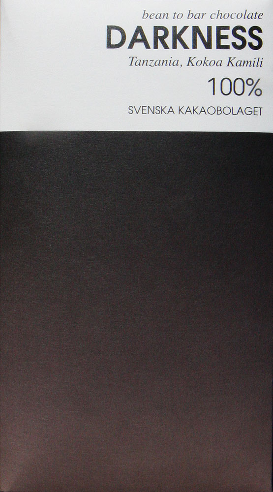 THE SWEDISH CACAO COMPANY Schokoladen | »Darkness« Kakaomasse 100%