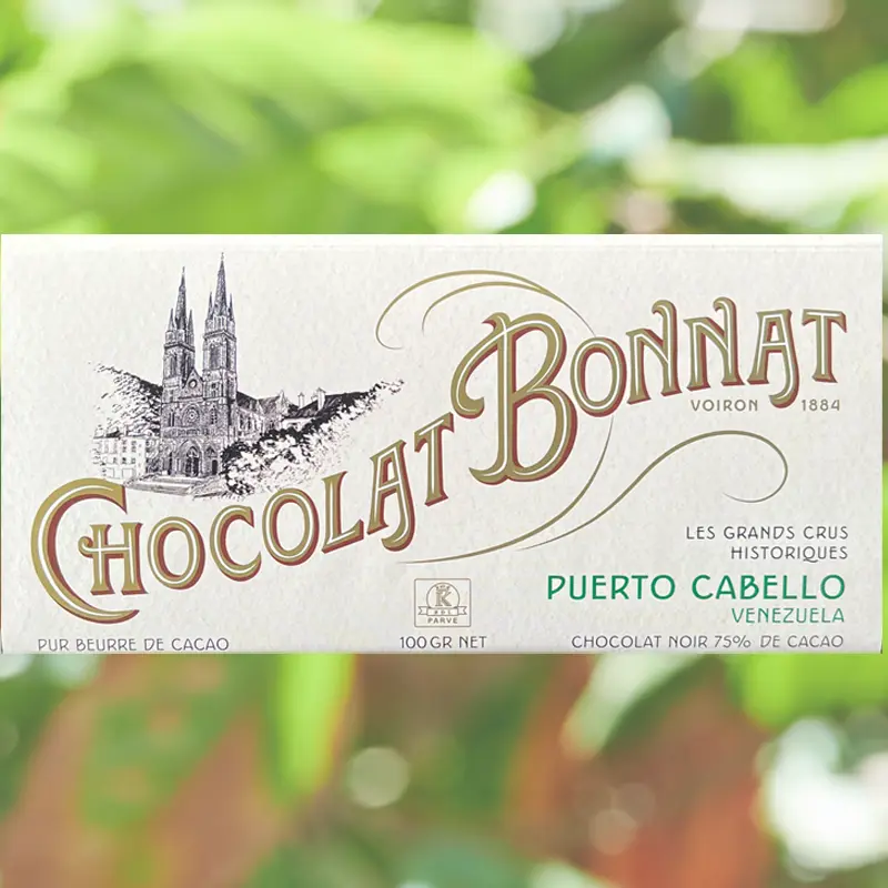 BONNAT Dunkle Schokolade Puerto Cabello 75% Kakaogehalt