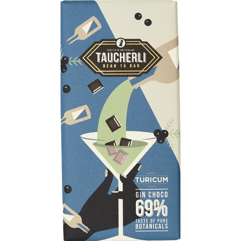 Turicum Schweizer Schokolade mit Gin von Taucherli