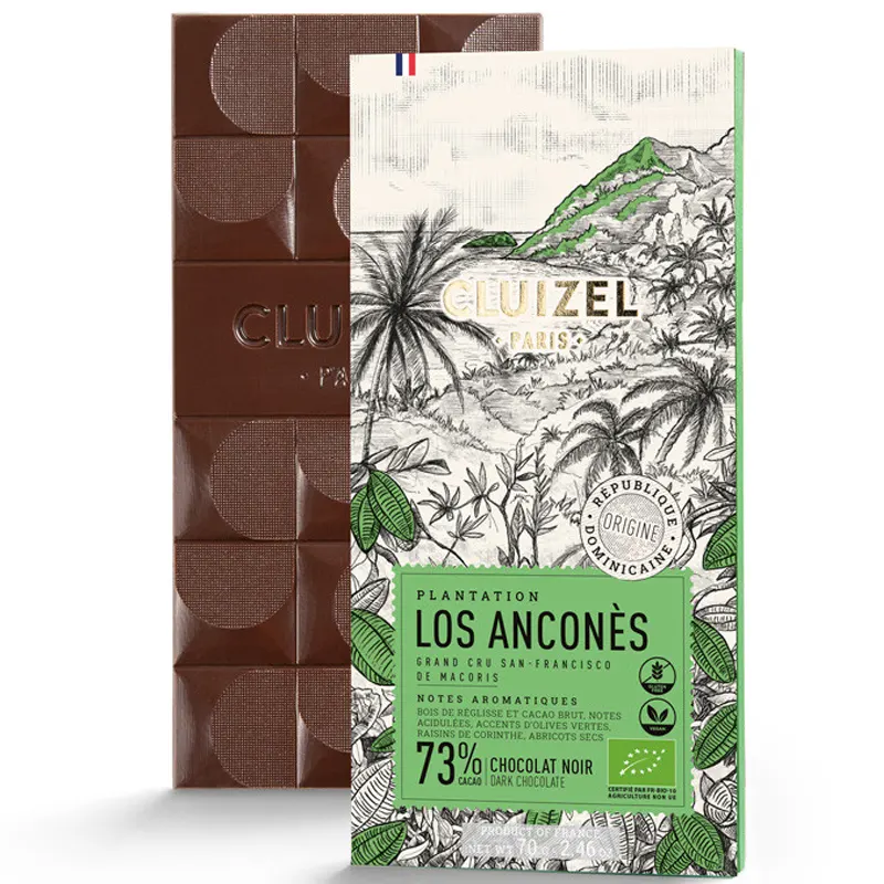 Prämierte dunkle Schokolade Los Ancones von Michel Cluizel