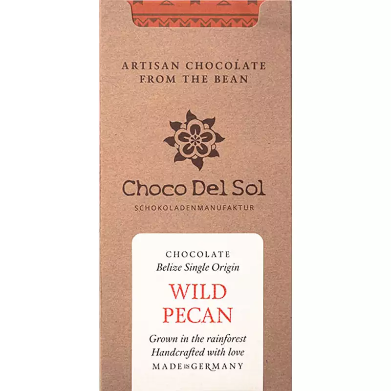 Wild Pecan Schokolade von Choco del Sol 
