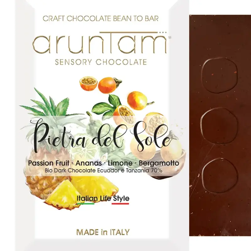Schokolade mit Ananas Pietra del Sol von Aruntam
