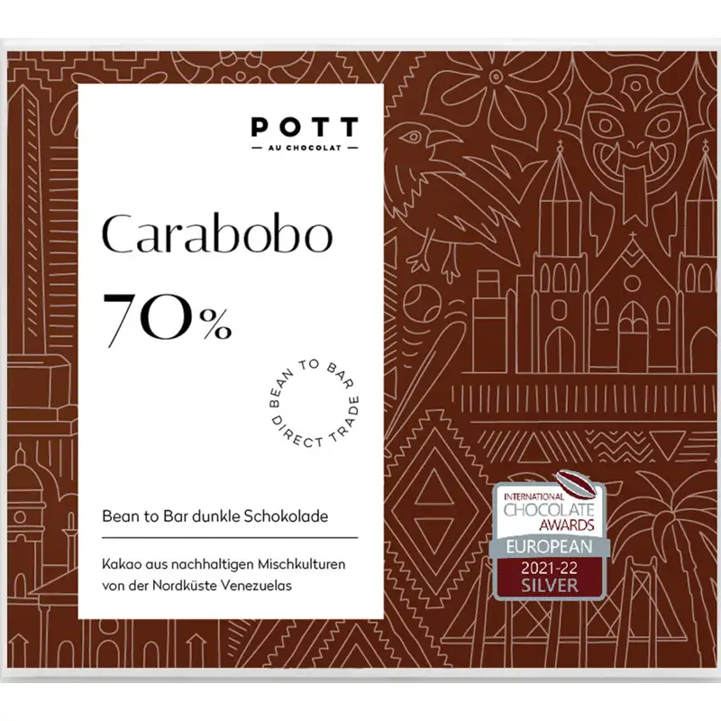 Carabobo venezuela Schokolade von Pott Chocolate