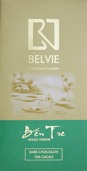 BELVIE | Dunkle Schokolade »Ben Tre - Vietnam« 70%