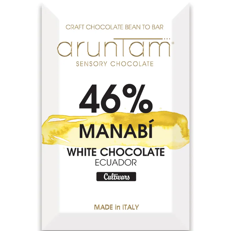 ARUNTAM | Weiße Schokolade »Manabí« 46% | 50g