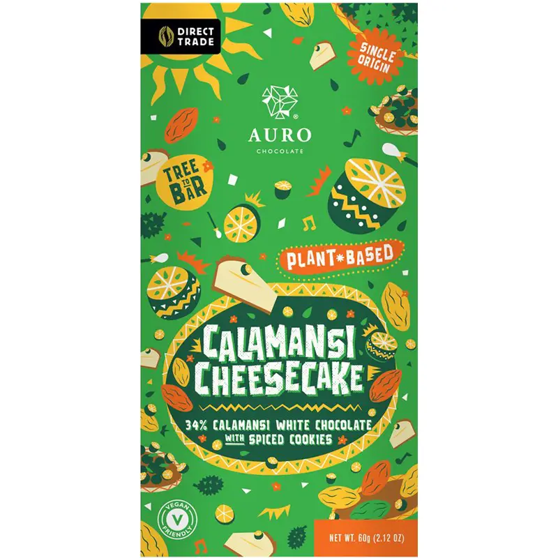 Calamansi Cheesecaka Weiße Schokolade von Auro