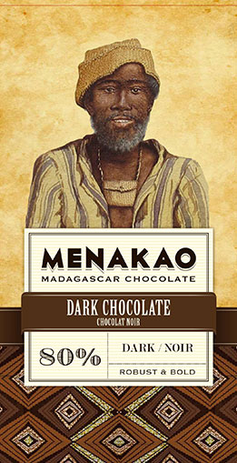 MENAKAO |  Dunkle Schokolade »Madagascar« 80% | 75g