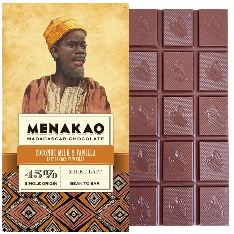 Feine Milchschokolade von Menakao Madagascar